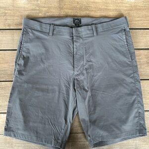 J Crew Factory Mens Performance 35”W Charcoal Grey  shorts